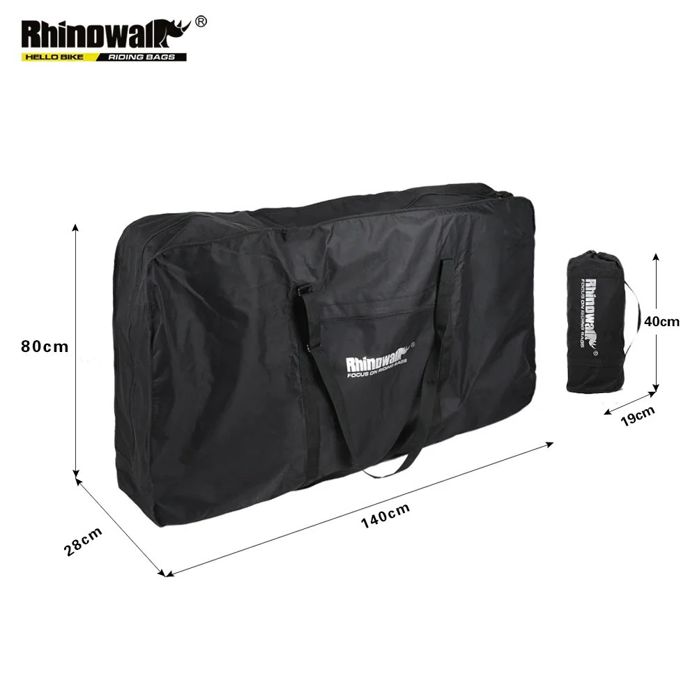 

Rhinowalk Bike Carry Bag Fit For 26-29 Inch Folding Bike Cycling Bike Storage Case Bycicle Accessories Outdoor Transport Pack