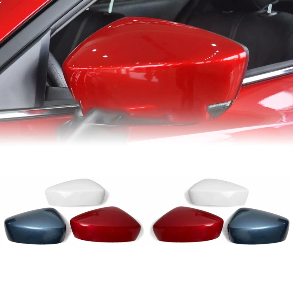 Exterior Car Accessories Mirror Cover Shell Vehicle Aesthetics Enhancement Plastic Mirror Cover Tailored Fit For 2017-2019