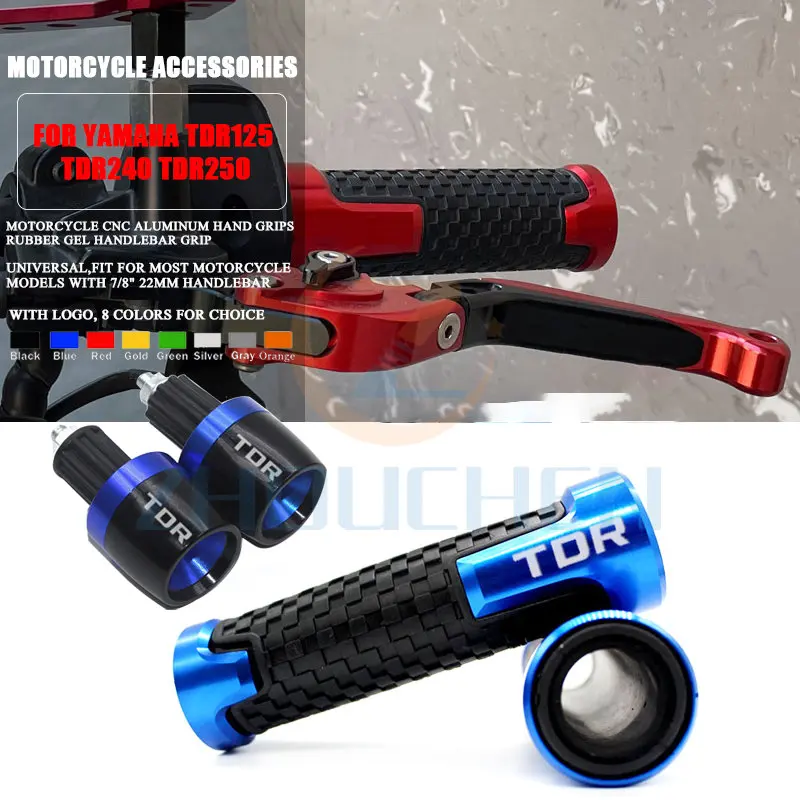 Motorcycle Hand Grips Handlebar For YAMAHA TDR125 TDR240 TDR250 TDR 125 240 250 Accessories Handle Bar Motocross Modified Parts