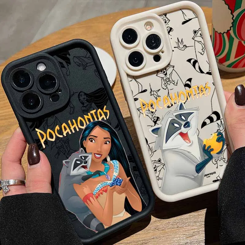 Disney Pocahontas para Apple iPhone 17 17Air 16 16E 15 14 13 12 Mini 11 Pro Max ojos escalera funda de teléfono