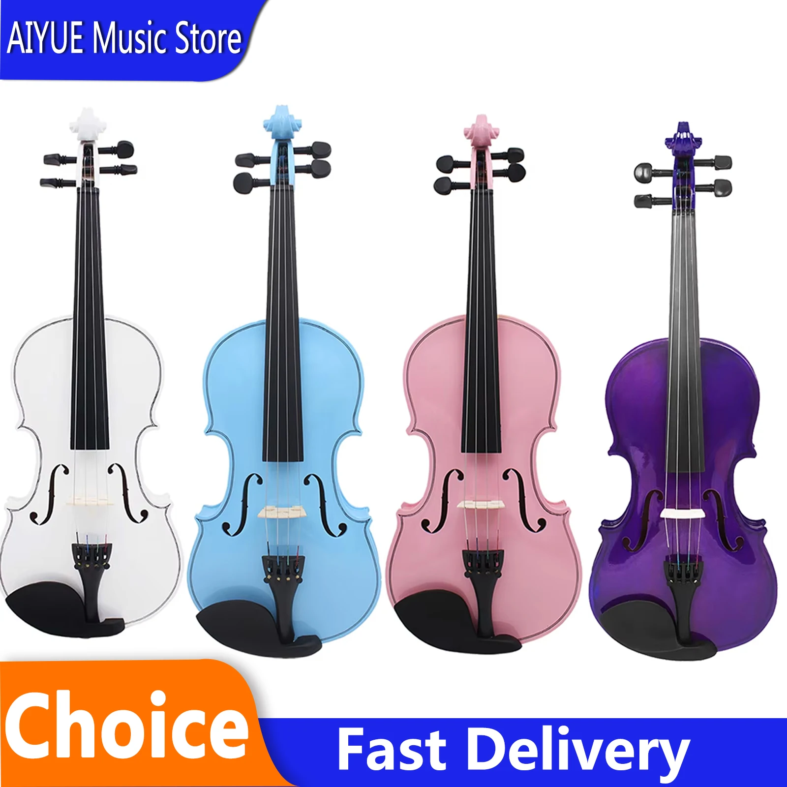 

IRIN Violin V-10 4/4 Fiddle Solid Wood Violin SetFor Practice Professional Stringed Instrument Violin Set With Case Bow