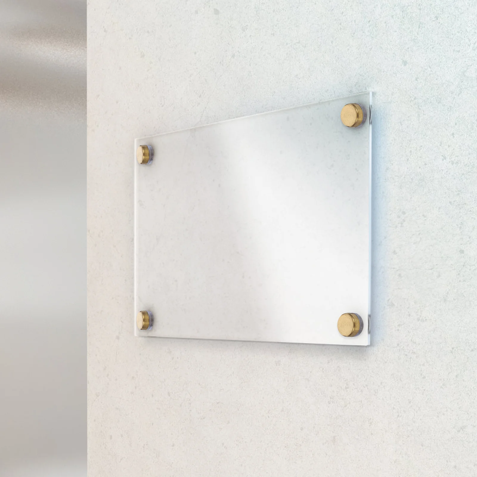 

12Pcs Sign Standoff Screws Stainless Steel Solid Modern Finish Advertising Nail for Fixed Display Boards and Photos Mounting