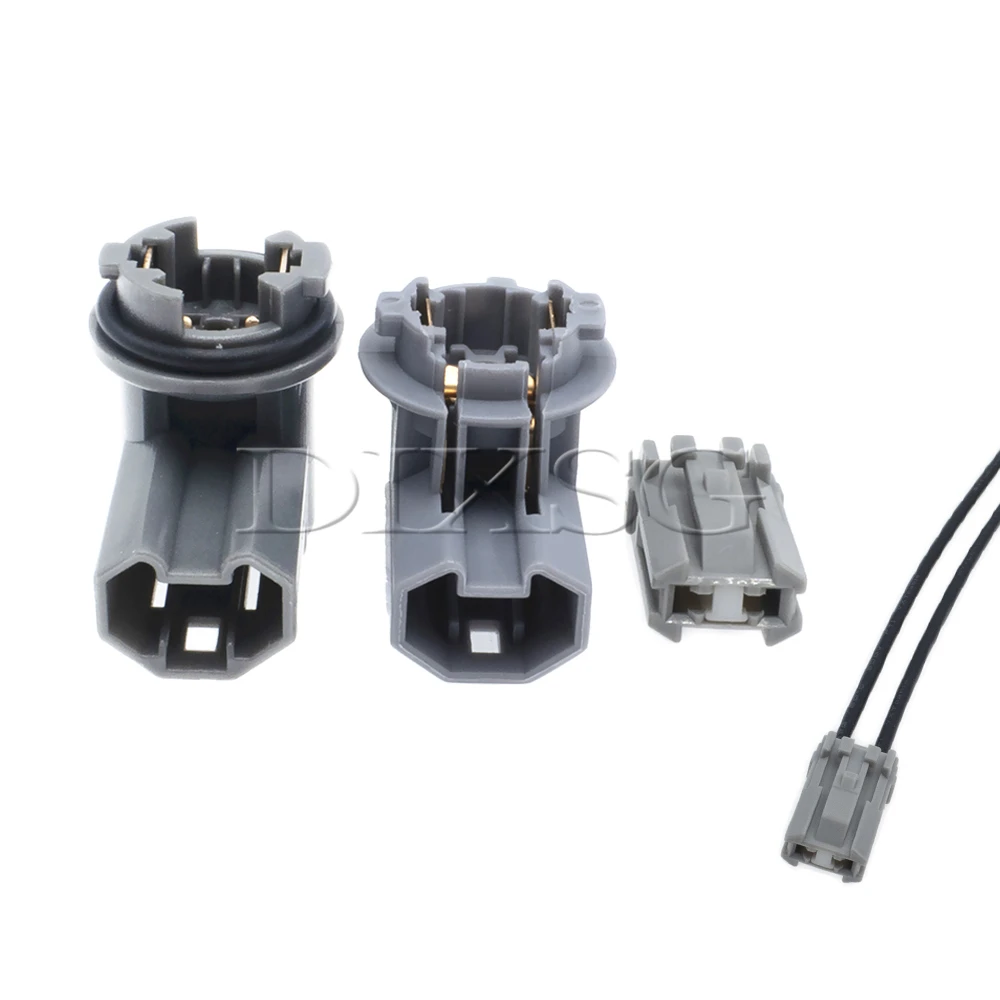 1 Set 2 Pin 7283-8123-40 7282-4424 6240-5218 Car LED Wire Connector for Toyota Geely License Plate Light Driving Recorder Plug