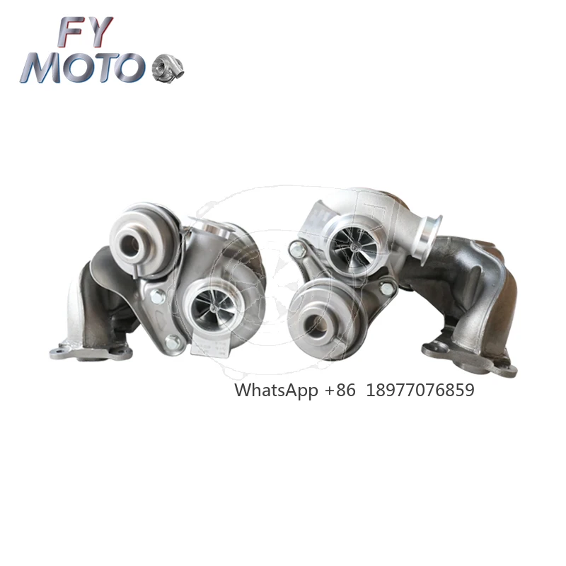 

Billet Wheel Turbocharger For BMW 135i 335i 535i Z4 N54 3.0L Twin Turbo 17T LHD