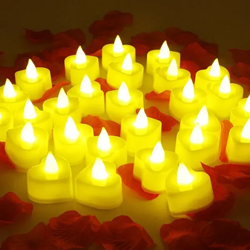 Colorful Flameless LED Candle Lights Battery Powered Multicolor Tea Lights for Home Wedding Birthday Party Decoration Lighting