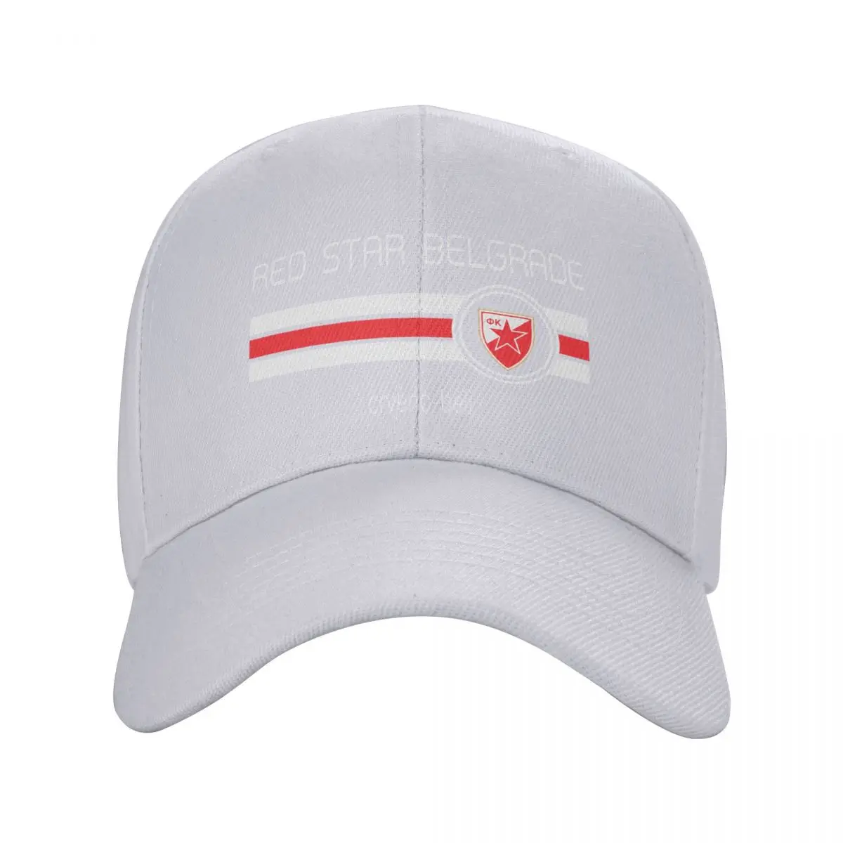 Super Liga - Red Star Belgrade (Home Red) Baseball Cap Golf Cap hard hat Anime Hat foam party Hat Girl'S Hats Men's