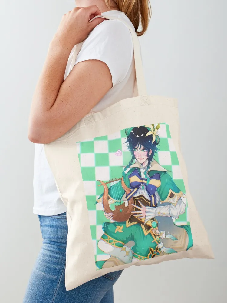 

Venti Tote Bag hand bag ladies Cloth bags large size bags supermarket folding bag