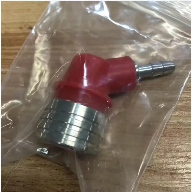 1 unidade nova 6419841/6419851 para Fresenius 4008 Conector rápido de bypass vermelho e azul, acessórios para máquina de