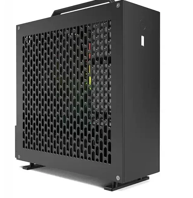 Lightweight 5L ITX Computer Chassis A24 V5 Double Edge Chamfer Dual Slot Frame For Compact Mini Host Assembly