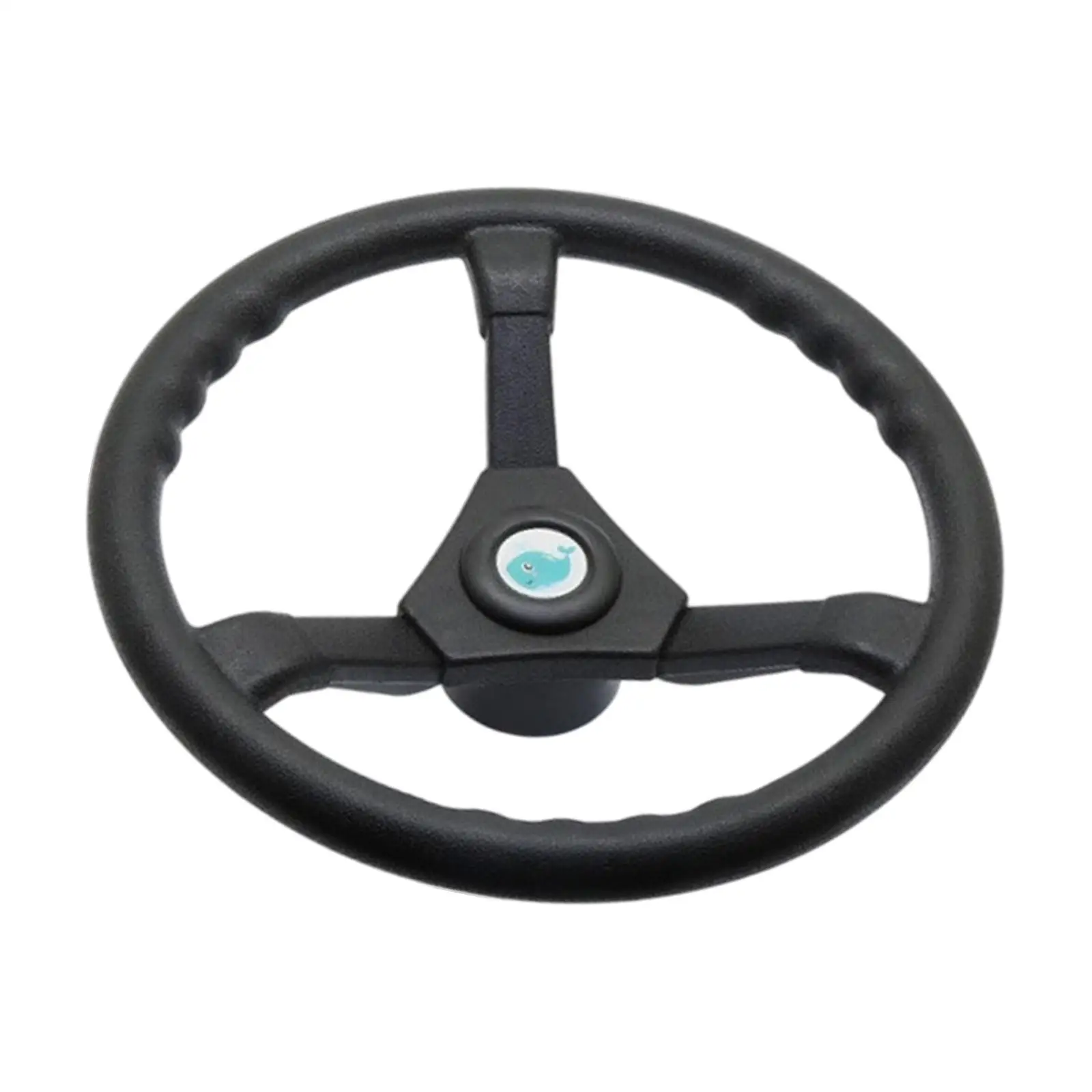 

Boat Steering Wheel Premium Nylon Ergonomic Tapered Hole Stable Direction for Modular Boat Marine Vessel