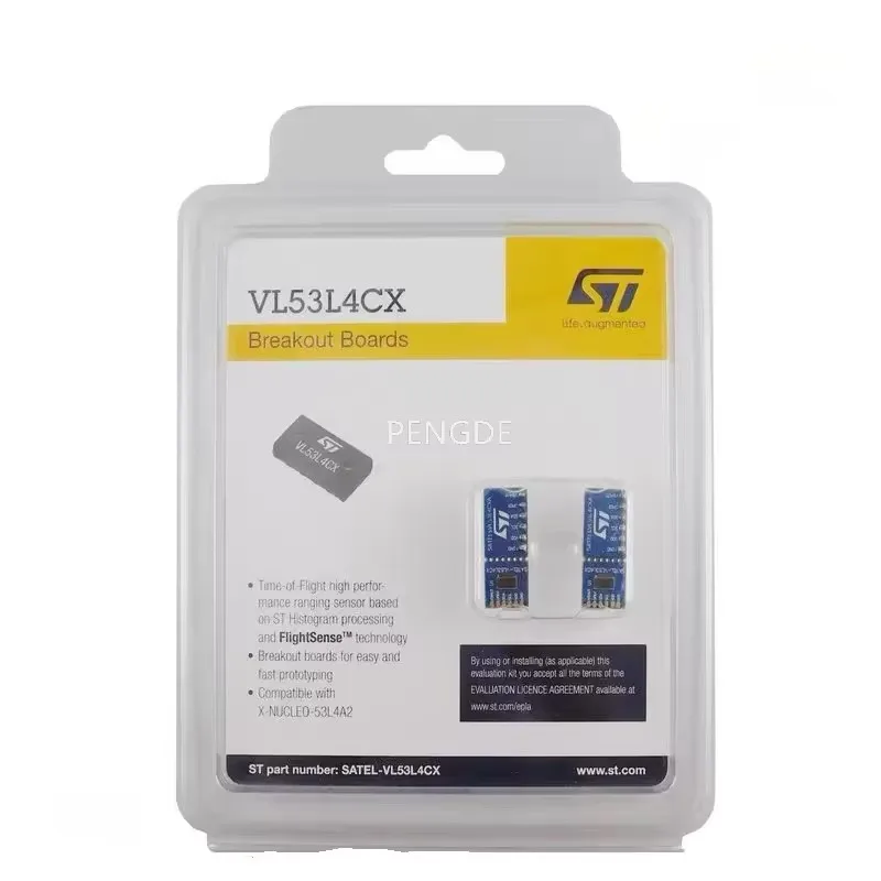 Original spot VL53L4CX-SATEL wide field of view time of flight multi-area ranging sensor nucleo