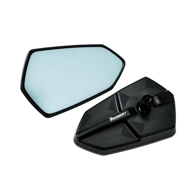 For Baphomet Universal Motorcycle Reverse Rearview CNC Pentagon Side Mirror For H ONDA Motorcycles