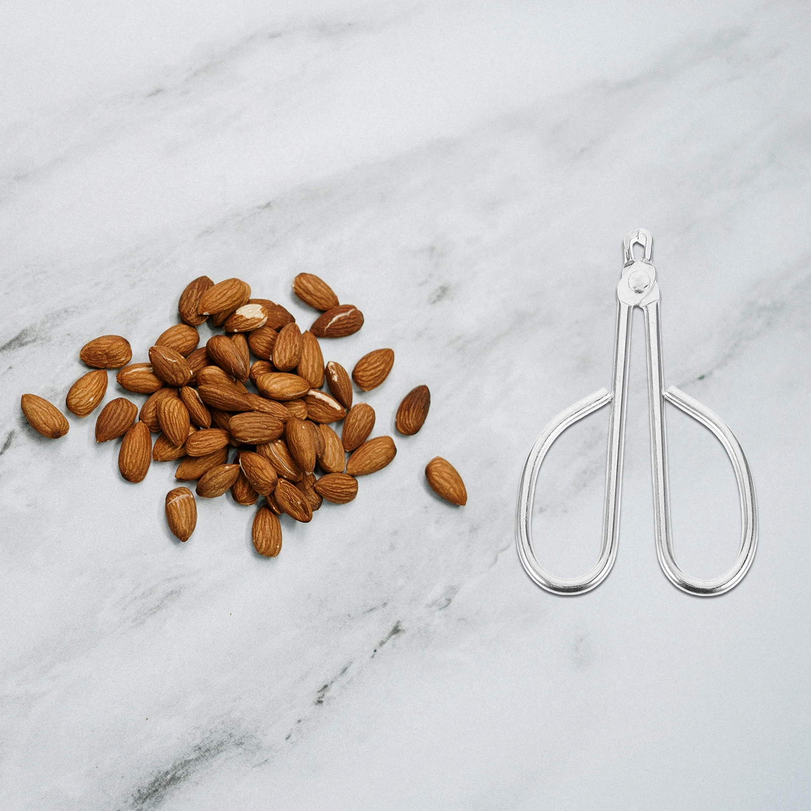 

Pine Nut Clipper Multifunctional Walnut Sheller Heavy Macadamia Manual Nutcracker Tong Portable Tool Metal Opening Biscuit Dad