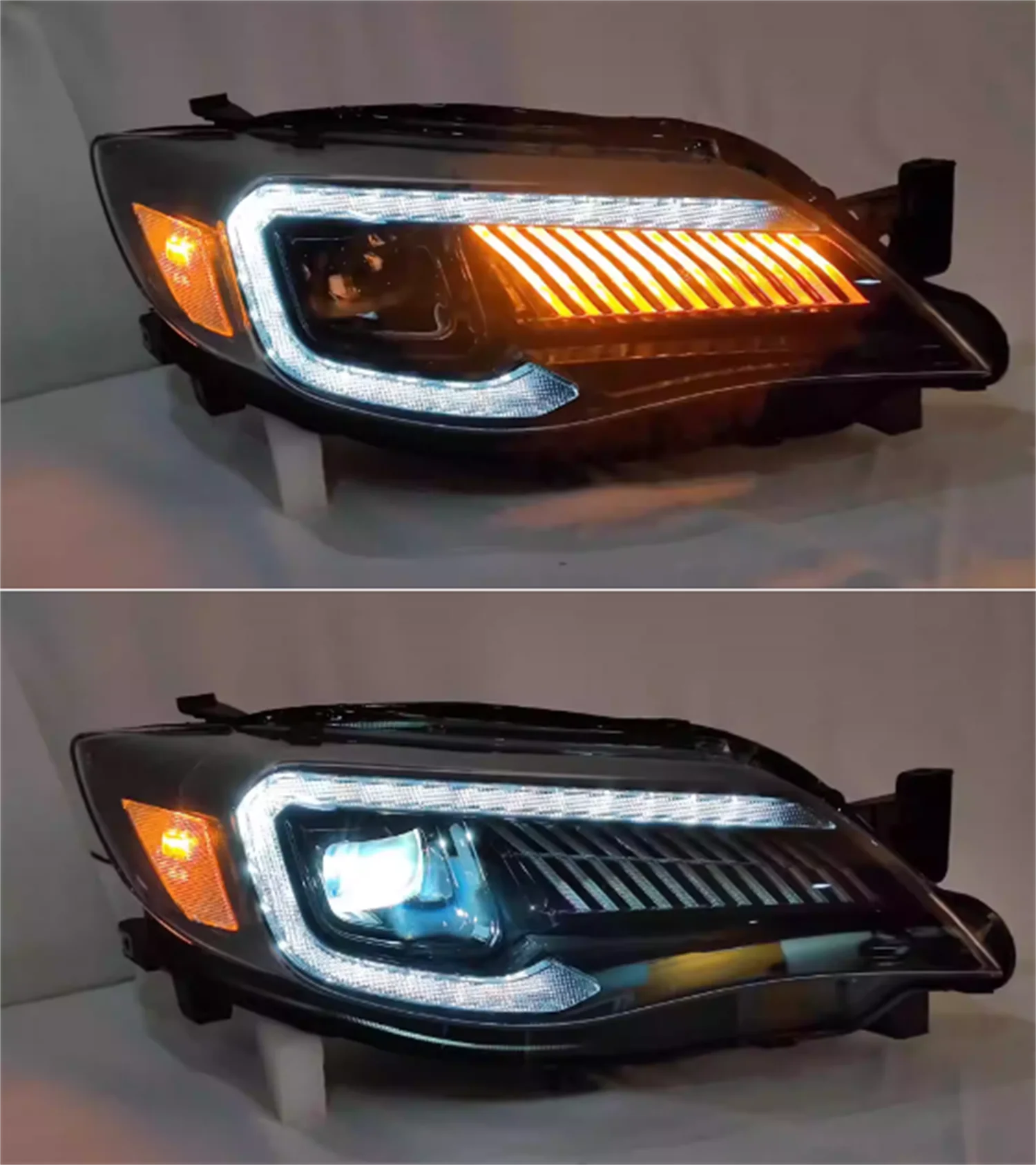 

Car LED Front Headlight HeadLamp for Subaru Impreza WRX 08-14 DRL Daytime Running Light Turn Signal