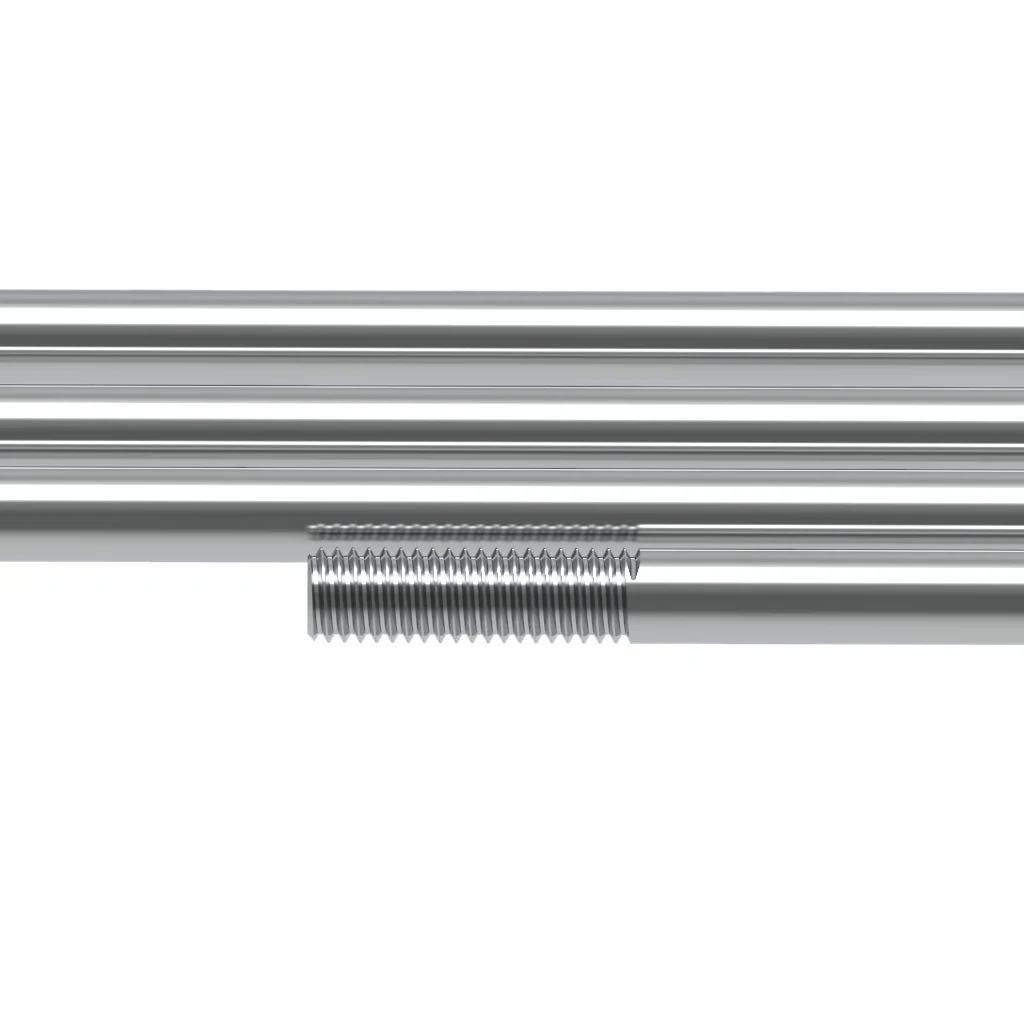 5pcs M2/M2.5/M3 Stainless Steel Push Rod L25/30/35/40/42/45/50/55/60/65/75/85/95/100mm Servo Linkage for RC Airplane/Boat