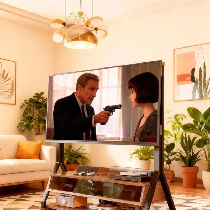 

Solid wood removable TV cabinet, living room household small apartment