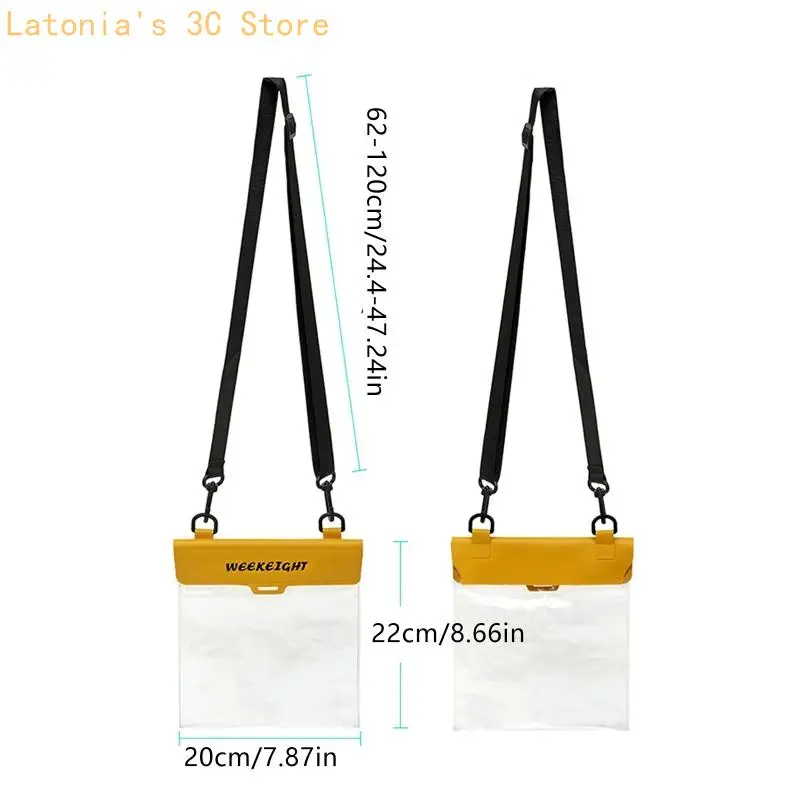 Wasserdichte Reisetasche für Telefon und E-Reader mit Schulterband X3UB – Detail 6