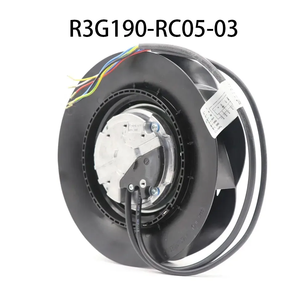 High-Airflow volume Centrifugal Cooling Fan R3G190-RC05-03 230VAC 0.75A 83W φ190MM