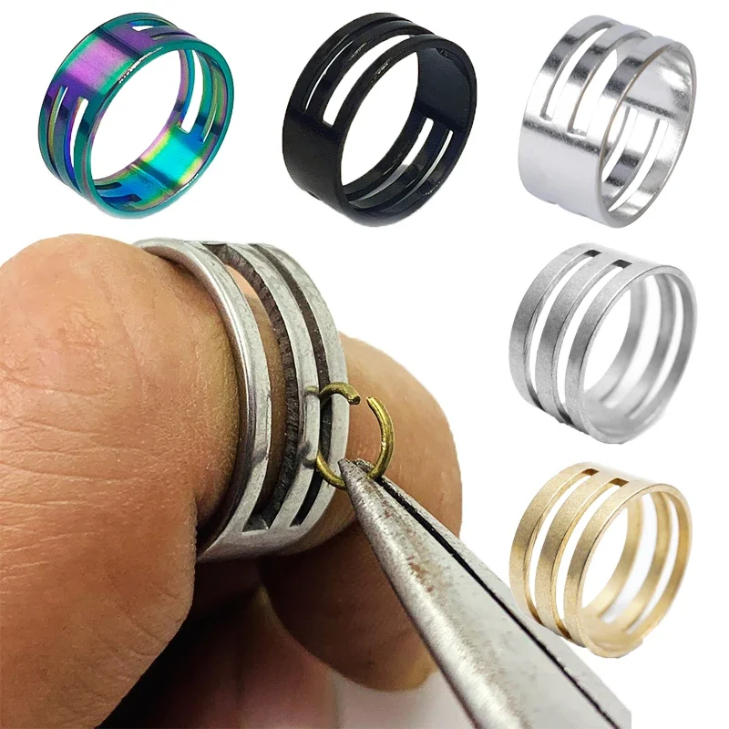 

DIY Jewelry Making Jump Ring Opener/Closer Tool Set 17/18/19mm Finger Ring Opening Tools Jewelry Findings Craft Tool