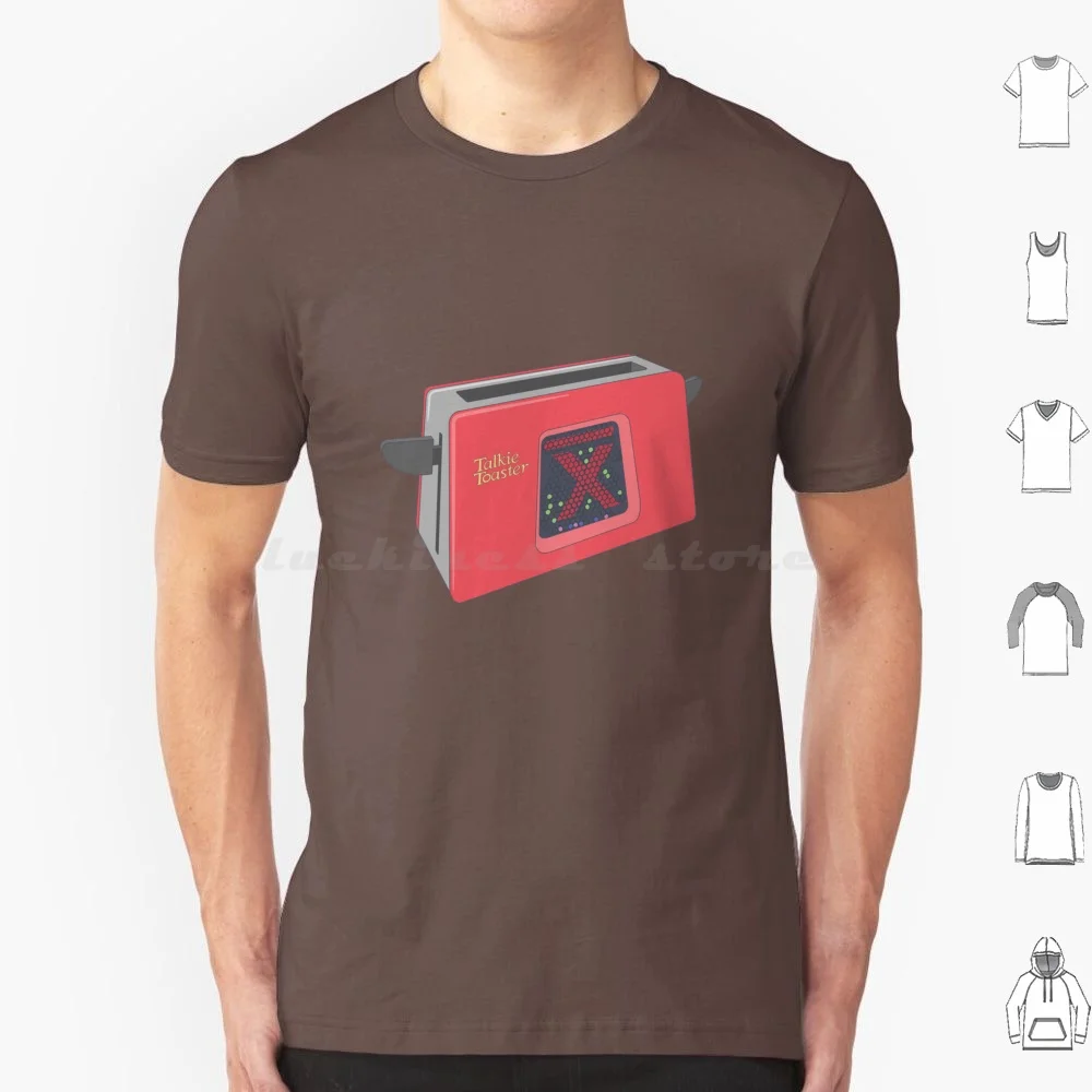 Talkie Toaster T Shirt 6xl Cotton Cool Tee Talkie Toaster Red Dwarf Waffle Waffles Toaster Rimmer Kryton Cat Lister Funny