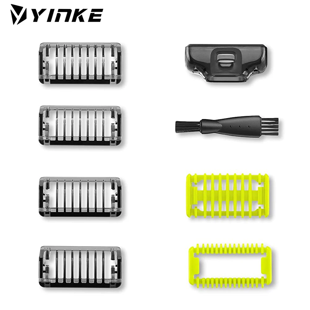 Yinke Guide Comb Set for Philips One Blade & One Blade Pro QP2520 QP2530 QP2620 QP2630 QP6510 QP6520 Hybrid Electric Shaver