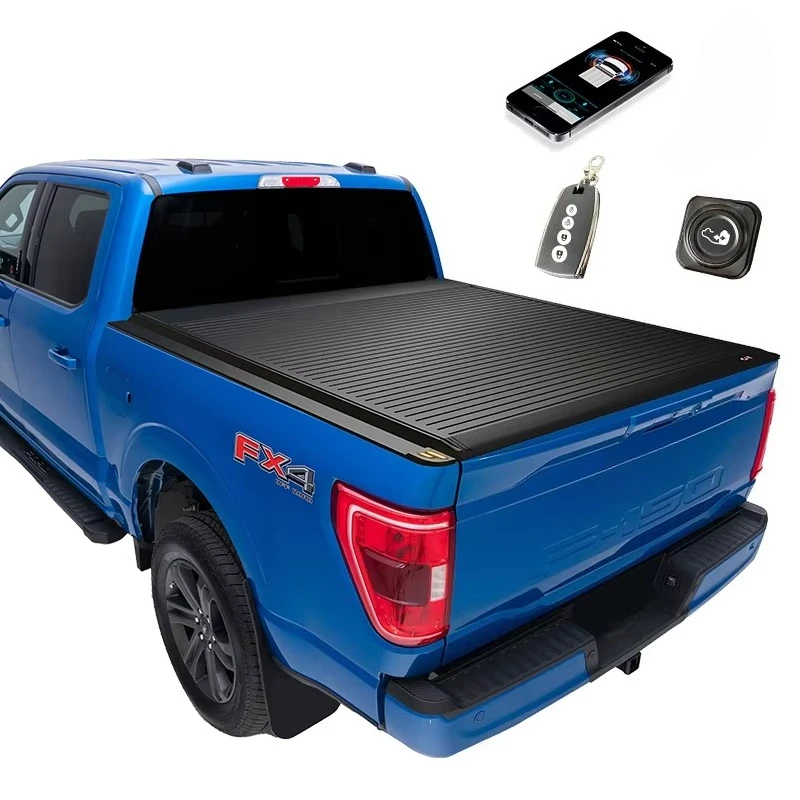 

Factory Price Roller Lid Shutter Pickup Truck Top Retractable Roll up Tonneau Cover for F150 5.8ft