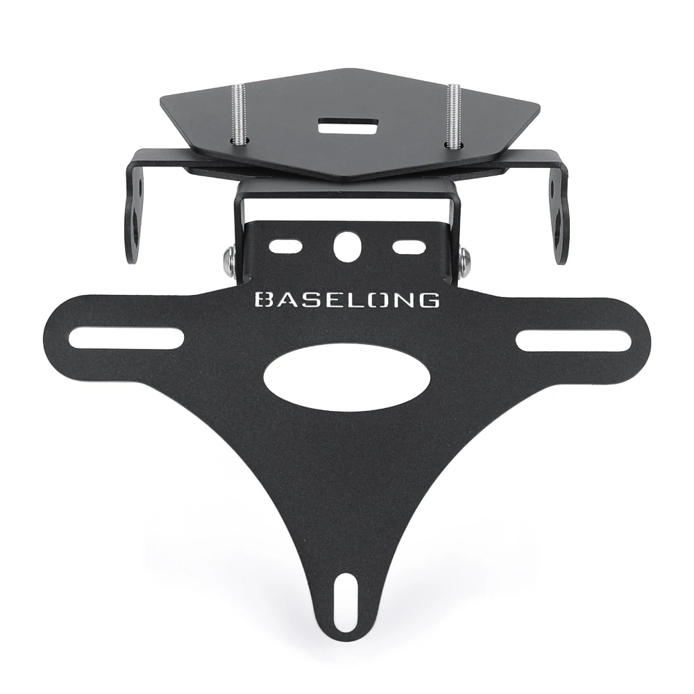 إطار حامل لوحة ترخيص الدراجة النارية مع ملحقات إضاءة LED لسيارات BMW S1000R S1000RR 2019-2026 M1000R M1000RR 2021 2022 2023