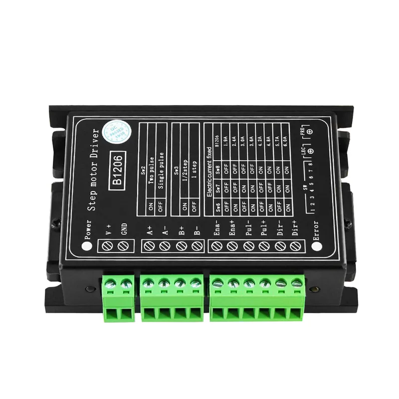 Stepper / Half Step motor Driver B1206 2 Phase Stepper Motor Driver Supply Voltage 120V Working Current 6A image 3