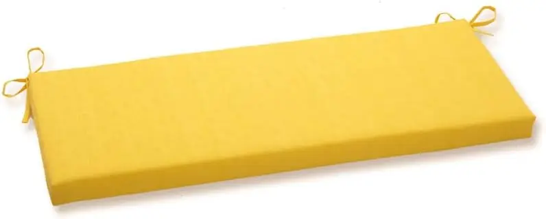 

Solid Outdoor Patio Sofa Bench Swing Cushion Weather, And Fade Resistant, 1 Count (Pa Of 1), Yellow Fresco