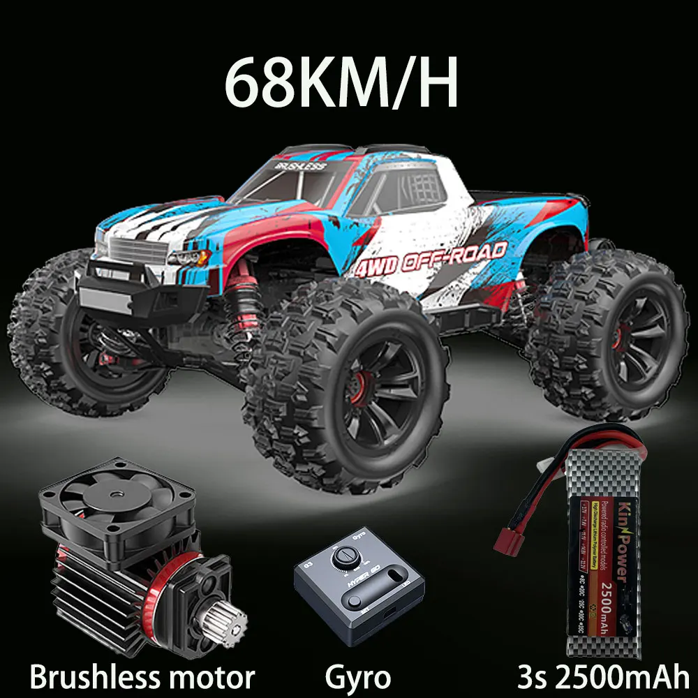 MJX Hyper Go RC szybki samochód 16208 16209 16210 bezszczotkowy 1/16 2.4G pilot 4WD Off-wyścigi drogowe ciężarówka elektryczna