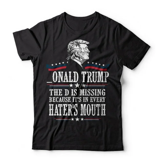 Graphic Fans T Shirts men Men Clothing Donald Trump 2024 Support Take America Back Election - The Return Short Sleeve T-Shirt