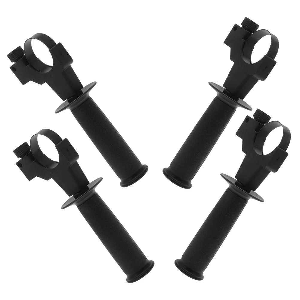 

4pcs Electric Hammer Handle Impact Drill Supplies Replaceable Tool Sturdy Side Front Electric Hammer Accessories
