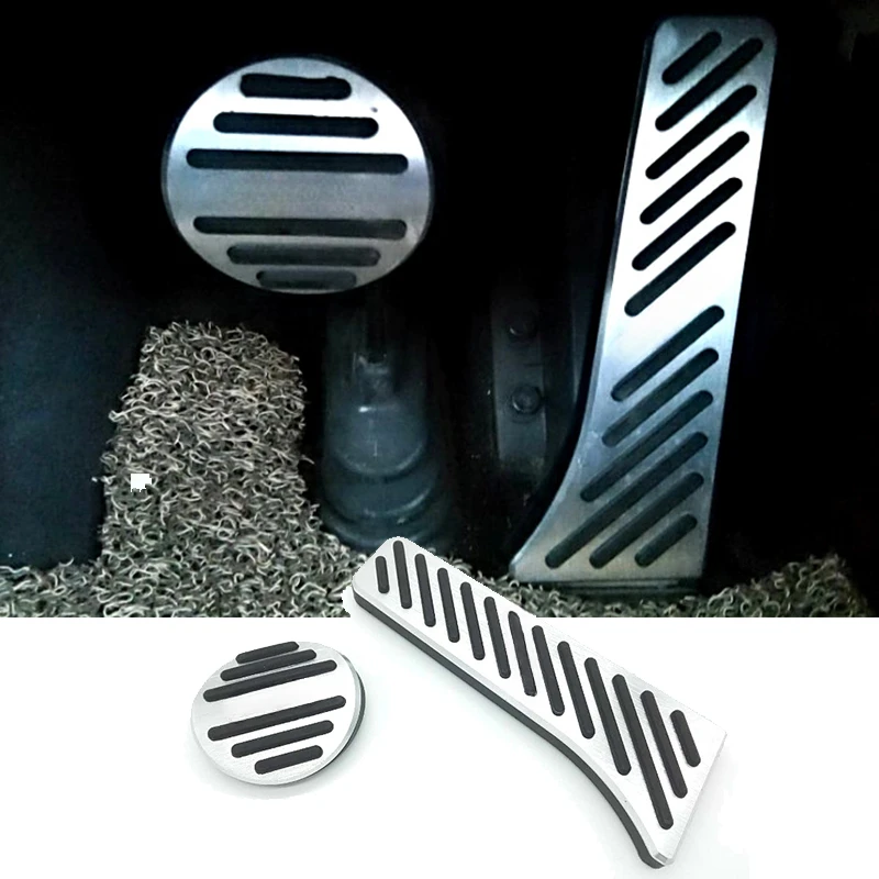 For Mercedes Smart Fortwo W451 Acessories 2007~2014 Car Foot Pedals Gas Brake Accelerator Stainless Steel Non-slip Pedal Cover view 2