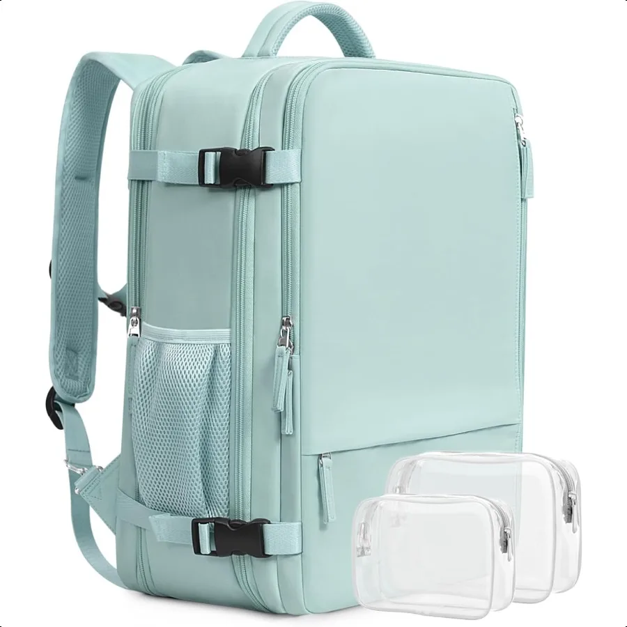 

Large Travel Backpack for Women Mint Green