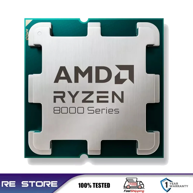 AMD Ryzen R5 8400F 5 8400F 4.2GHz 6-Cores 12-Threads Desktop computer processor AM5 Socket CPU