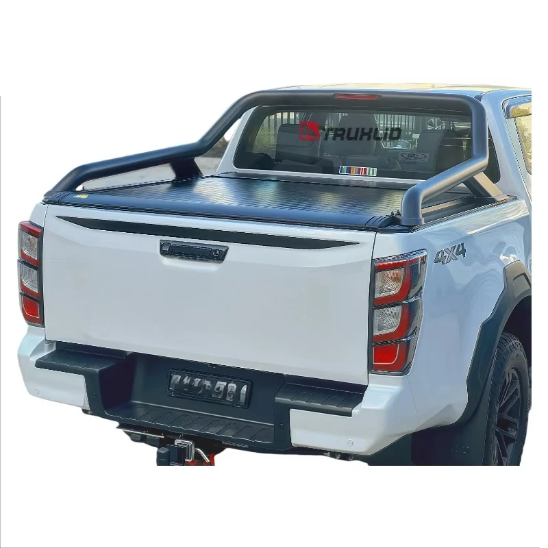 

Electric Retractable Truck Bed Cover for 4x4 Dmax for Hilux Navara NP300 & Ranger Models Roller Lid Shutter Tonneau Cover