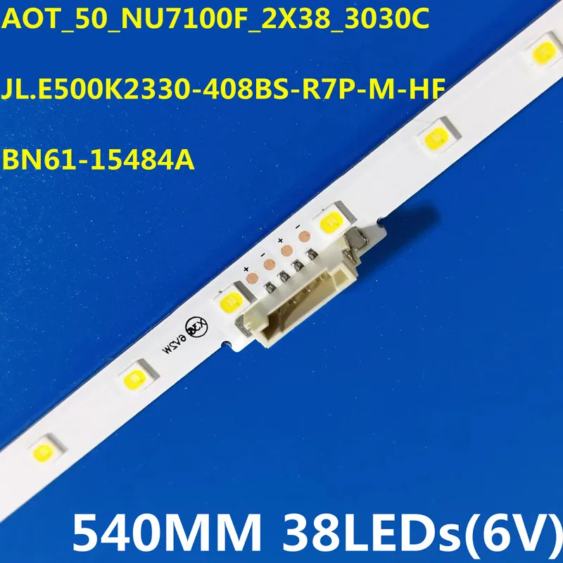 2PCS LED Strip For UE50NU7402 UE50NU7400 UE50NU7379 UE50NU7372 UE50NU7370 UE50NU7305 UE50NU7302 UE50NU7300 UE50NU7179 UE50NU7175