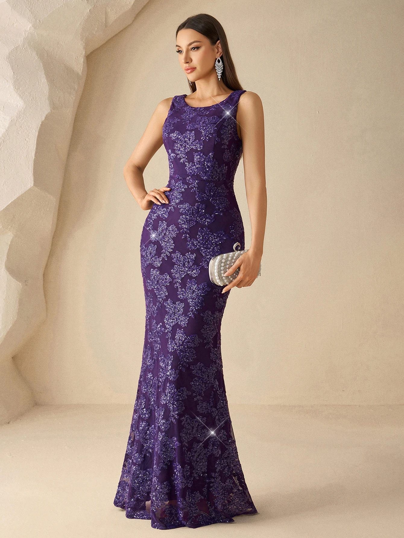 elegant-o-neck-women-formal-evening-dress-sequins-mermaid-wedding-party-gown-xucthhc-new-wine-red-christmas-new-year