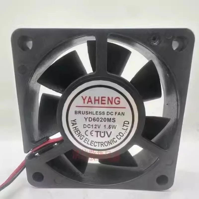 

New Cooler Fan for YAHENG YD6020MS DC12V 1.5W 6020 6CM chassis cabinet cooling fan 60*60*20MM