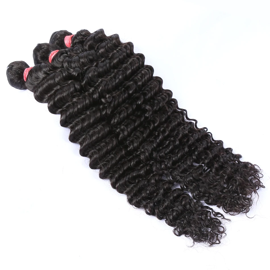 Brazilian Water Wave Bundles 100% Unprocessed Virgin Human Hair(16 18 20 inch) Water Curly Weave