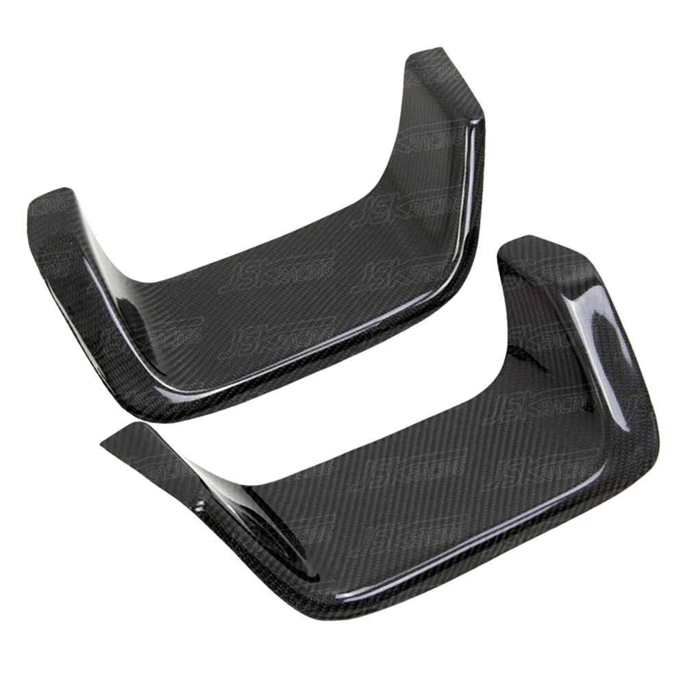 Carbon Fiber Rear Bumper Exhaust Heat Shields Splitter Bodykit For Subaru Impreza 2008-2011 WRX STI GRB GRF