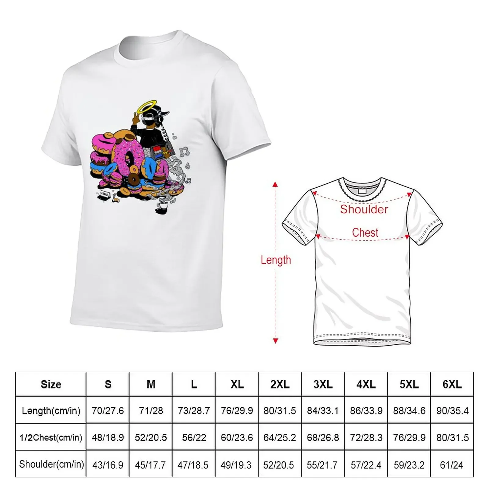 New DONUTS 4 EVERYBODY T-Shirt quick drying shirt anime plus size t shirts men t shirt