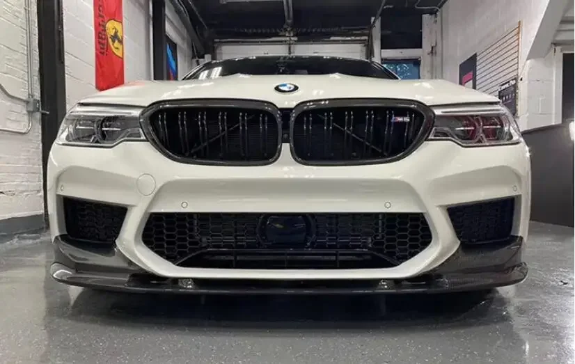 

Real Carbon Fiber Front Bumper Lip Body Kit For BMW G30 F90 M5 2017 2018 2019 2020