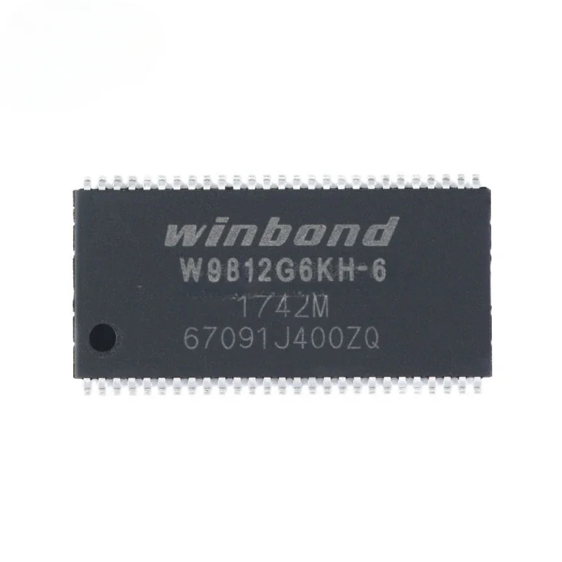 Original Genuine SMT W9812G6KH-6 TSOP (II) -54 128Mbit RAM Memory Chip Microcontroller IC Chips