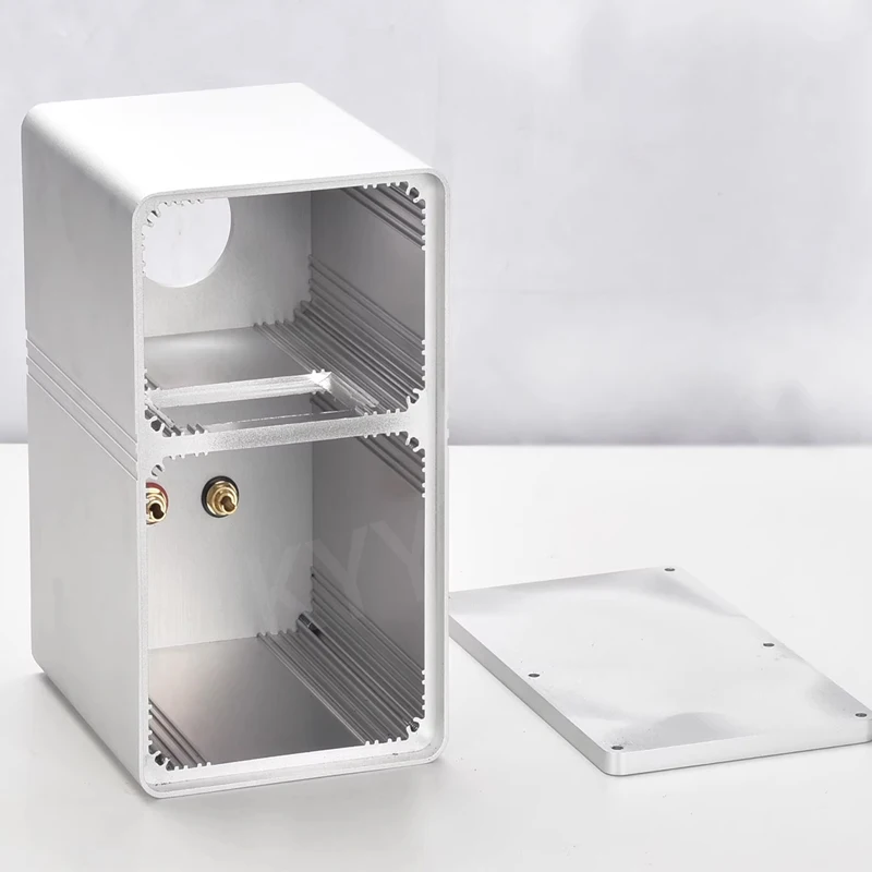 Alle Aluminium Lautsprecher Box Leere DIY Gehäuse Shell Sound Verstärker Lautsprecher Home Audio HIFI Lautsprecher Fall Chassis