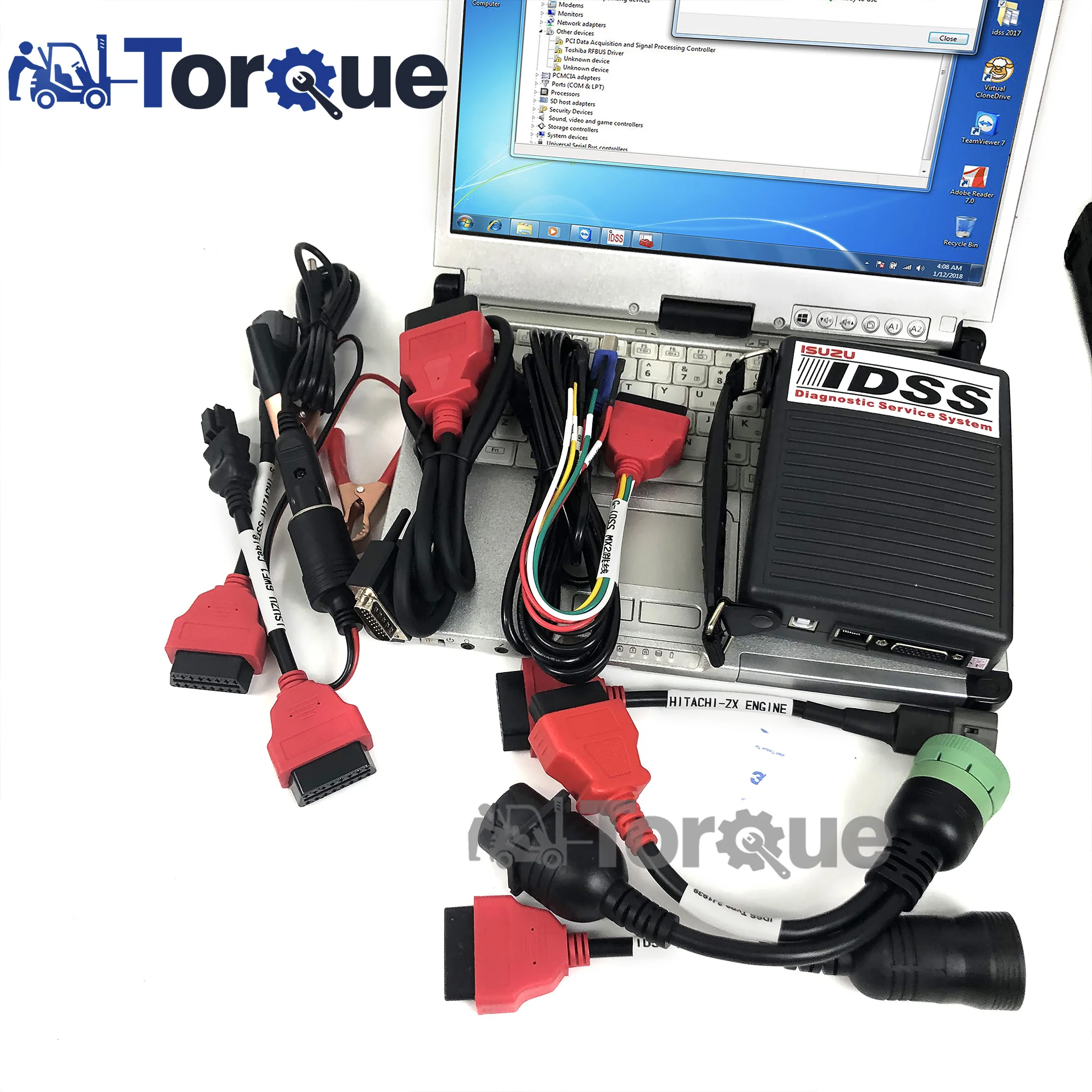 

C2 Laptop +For ISUZU IDSS DIAGNOSTIC SERVICE SYSTEM IDSS III G-IDSS E-IDSS Diesel Truck excavator EURO6/5 Diagnostic tool