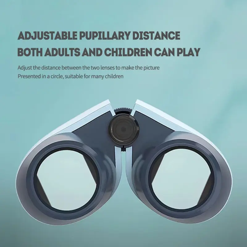 Portable Binocular 5X HD Optical Magnifying Glass Telescope Children Outdoor Observation Scientific And Educational Toys