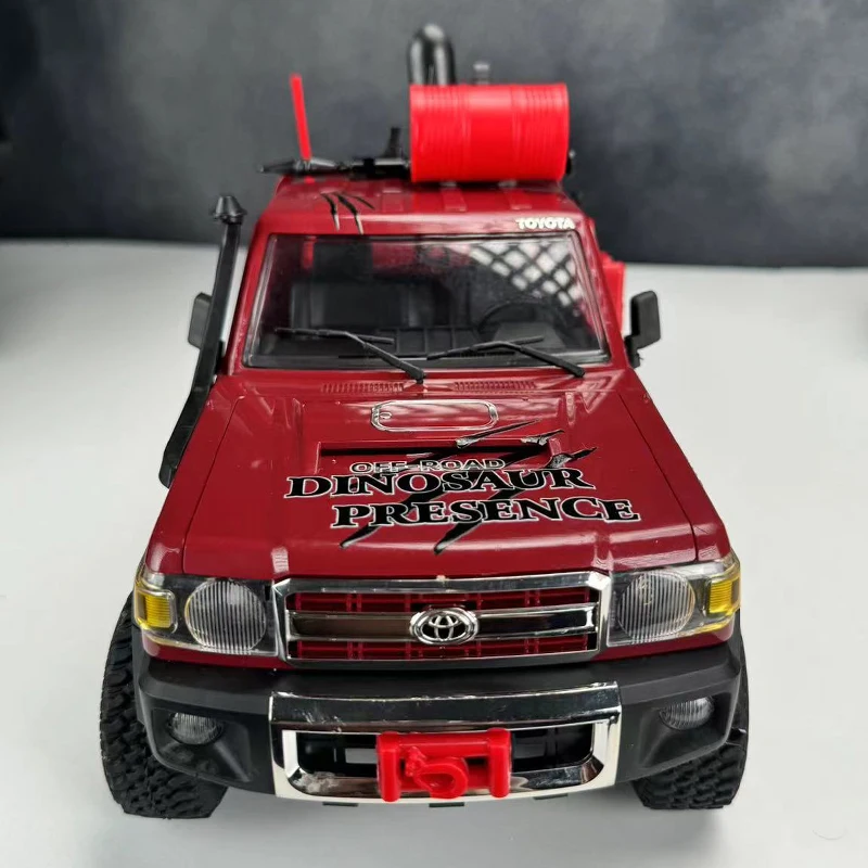 Toyota Official and Mn Model Mn82 Pickup Truck Joint Series Lc79 Upgrade Parts 1:12rc Full Scale Throttle Steering Control Model