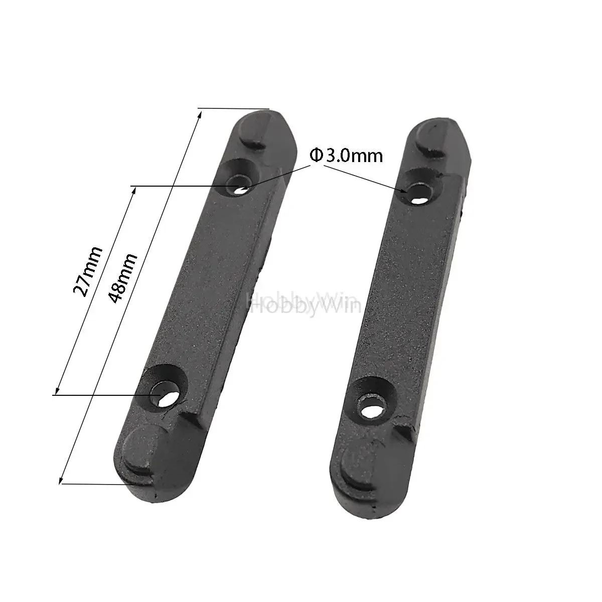 HSP 86027 Soportes de brazo de suspensión inferior delantera trasera para camión de coche 1/16 RC 94182 94183