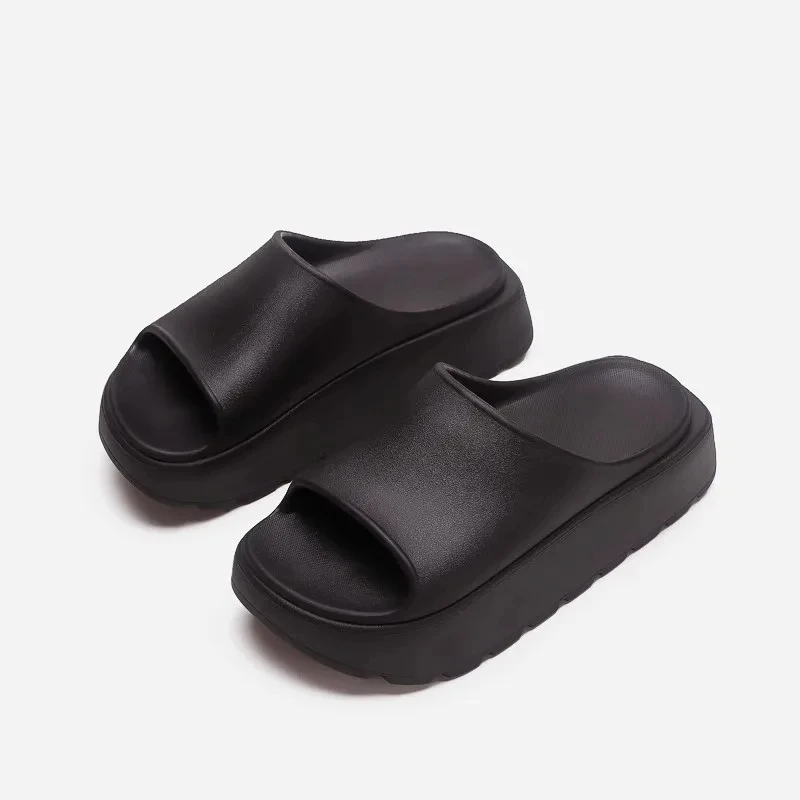 Litfun New Summer Fashion Platform Flats Slippers Women Soft Sole EVA Sandals Female Casual Beach Flip Flops High Heel Sandals